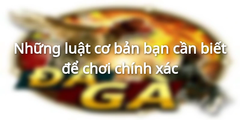 Những luật cơ bản bạn cần biết để chơi chính xác